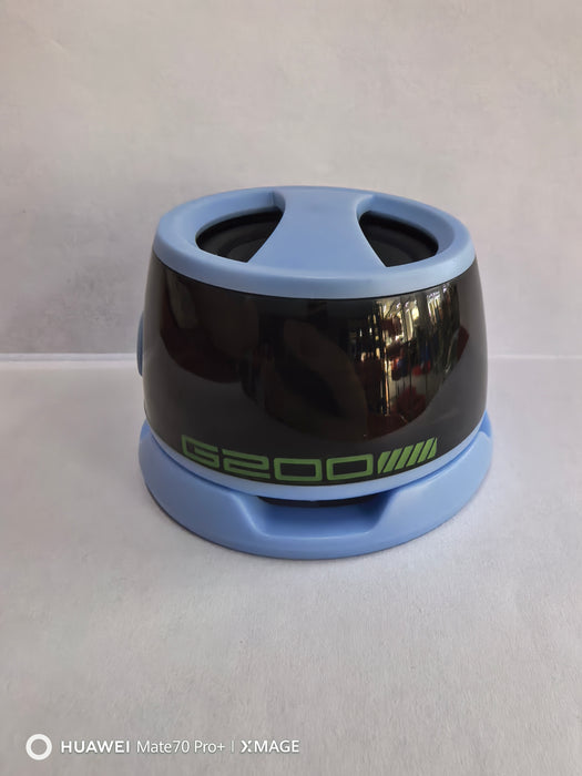 Portable Bluetooth Speaker G200 RGB Lighting Speaker BT5.3 Mini Sound Box 7 Hours Playback Magnetic Phone Holder